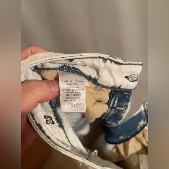 Rag & Bone Nina High Rise Cigarette Ankle Jean - Picture 8 of 8